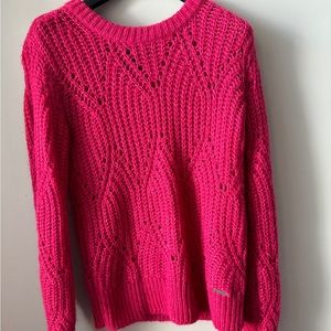 abercrombie sweater - pink - XS
